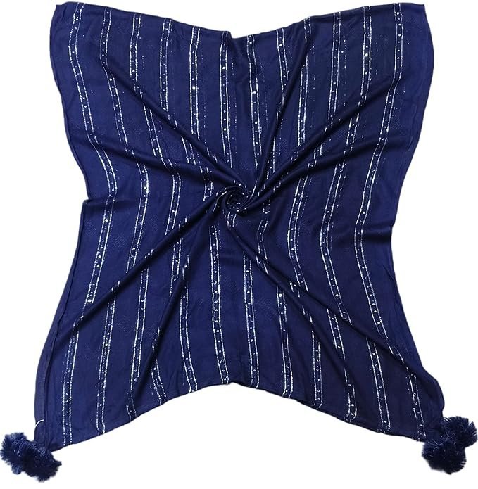 810TSvCq6YL._SX679_ Trendy Viscose Sitara Puff scarf stoles for Girls, Light weight hijab dupatta wrap scarves for women - Image 1