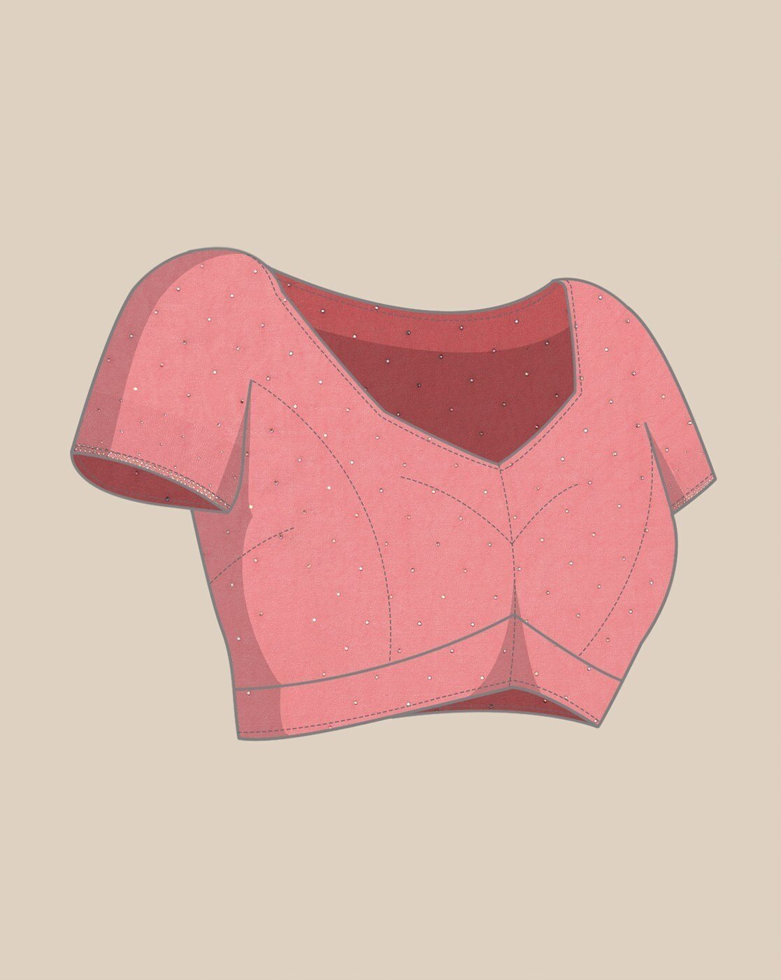 -1117Wx1400H-700291073-pink-MODEL8 Women Embellished Saree with Contrast Border - Image 2