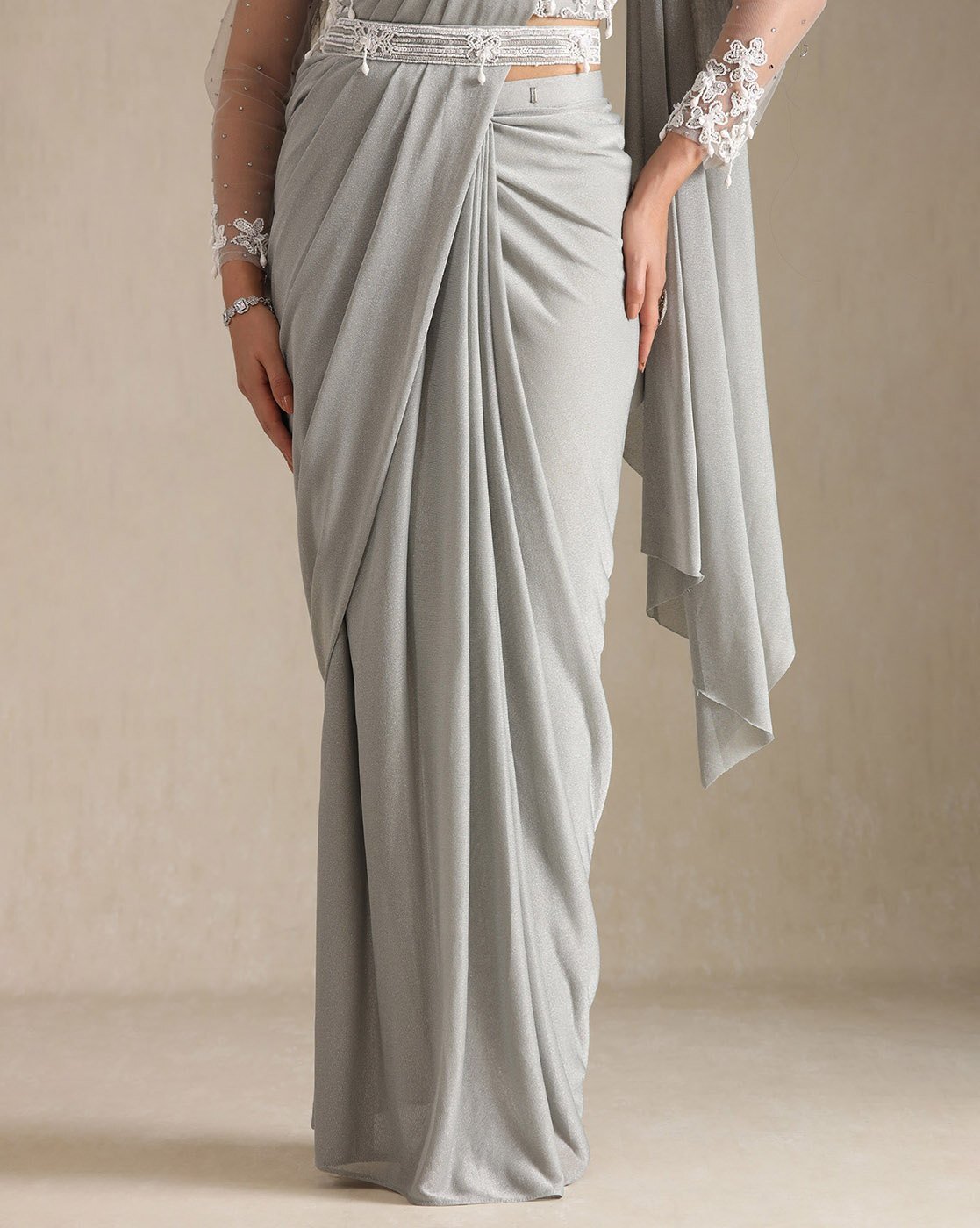-1117Wx1400H-701481583-grey-MODEL7 Women Ready To Wear Saree - Image 7